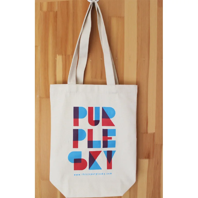 

100pcs/lot Wholesale Custom Personalized Promotional Reusable Canvas Cotton Shopping Tote Bags With Logo Print