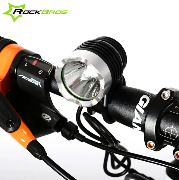 RockBros MTB Rennrad Scheinwerfer Lampe 1200 Lumen CREE XM RockBros MTB Rennrad Scheinwerfer Lampe 1200 Lumen CREE XM