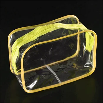 

Cosmetic Clear Bag Storage Pouch Toiletry For Travel PVC Waterproof Medium Small