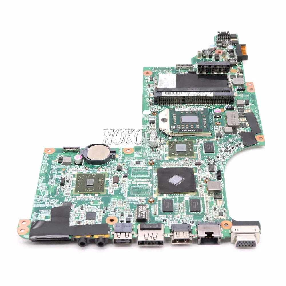 Материнская плата NOKOTION для ноутбука HP Pavilion 595133 001 DA0LX8MB6D1 основная HD5470M DDR3 рабочий