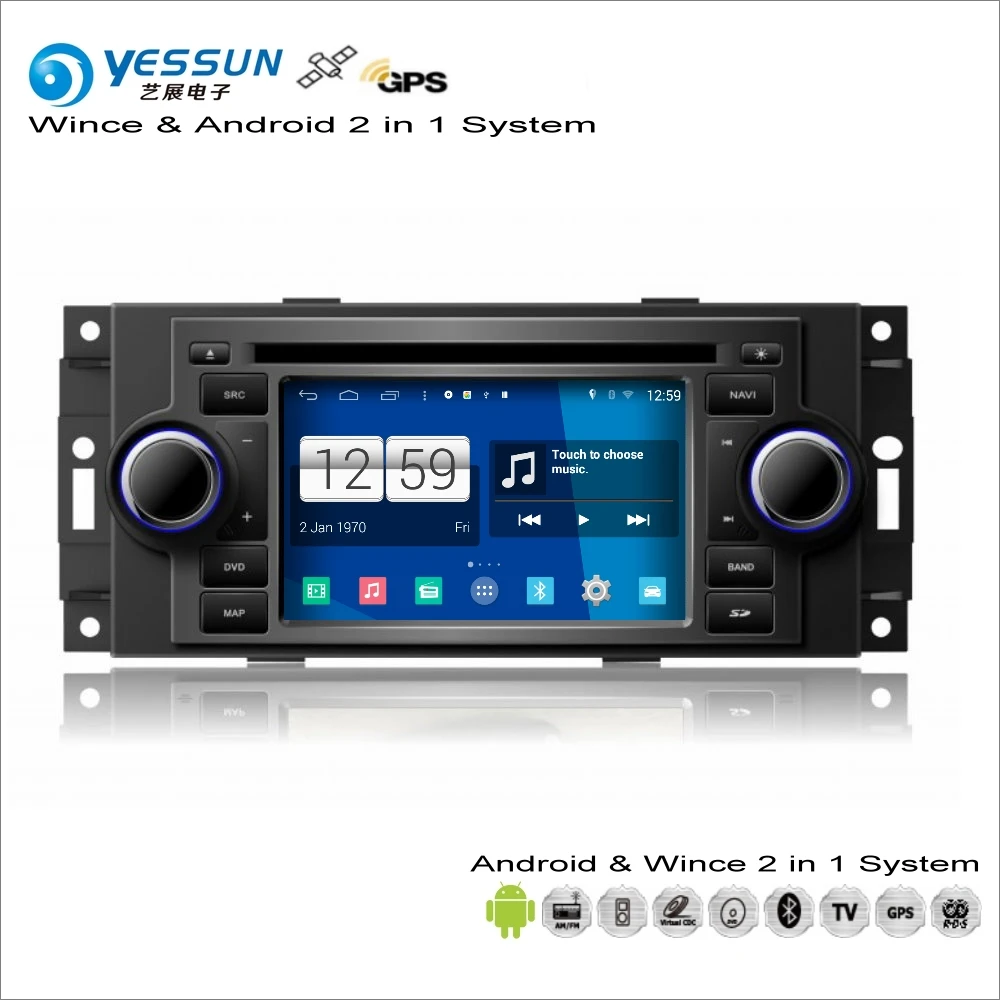 Flash Deal YESSUN For JEEP Compass / Patriot 2008~2013 - Car Android Multimedia Radio CD DVD Player GPS Map Navigation Audio Video Stereo 2