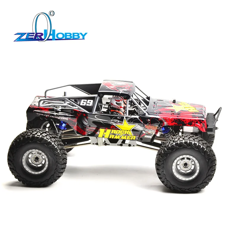 RGT RC автомобиль 1:10 4wd внедорожный Рок Гусеничный 4x4 электрическая мощность водонепроницаемый хобби рок молоток RR-4 18000 грузовик игрушки для детей