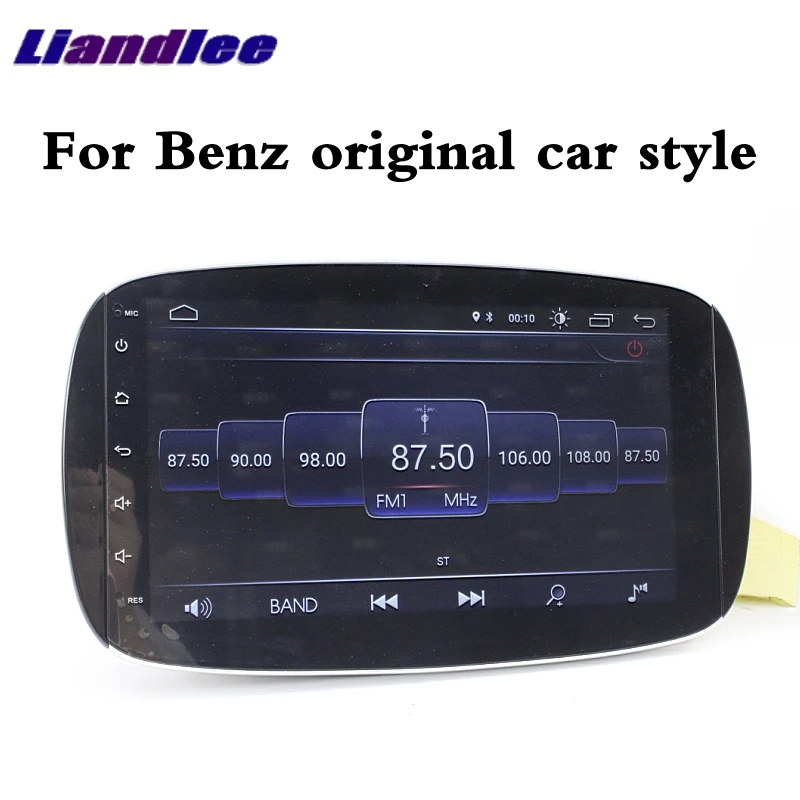 Discount Liandlee Car Multimedia Player NAVI With CarPlay For Mercedes Benz For Smart Fortwo W453 2014~2016 Radio Stereo GPS Navigation 9