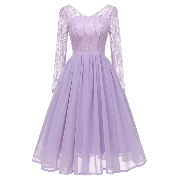 

high Quality Vintage Dress 2019 Mesh Fluffy Sleeve Dress Women Strapless Party Sexy Autumn Embroidered Print Dress Vestido