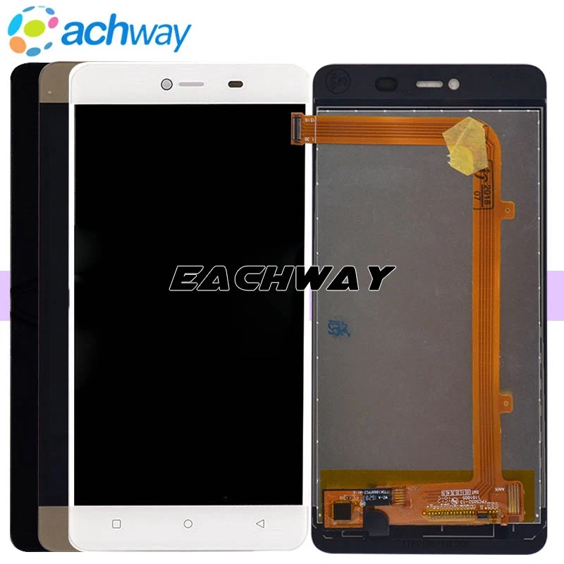 

Original Tested LCD For Highscreen Power Rage Display Blu Energy X2 E050U LCD+Touch Screen Digitizer +Tools Gionee m5 mini LCD