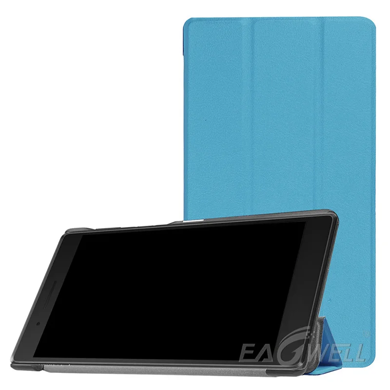 Eagwell Magnet PU Case Cover For Lenovo Tab 7 Essential TB-7304F 2017 7inch Release Smart Cover Tablet PC Stand Leather Cases (17)