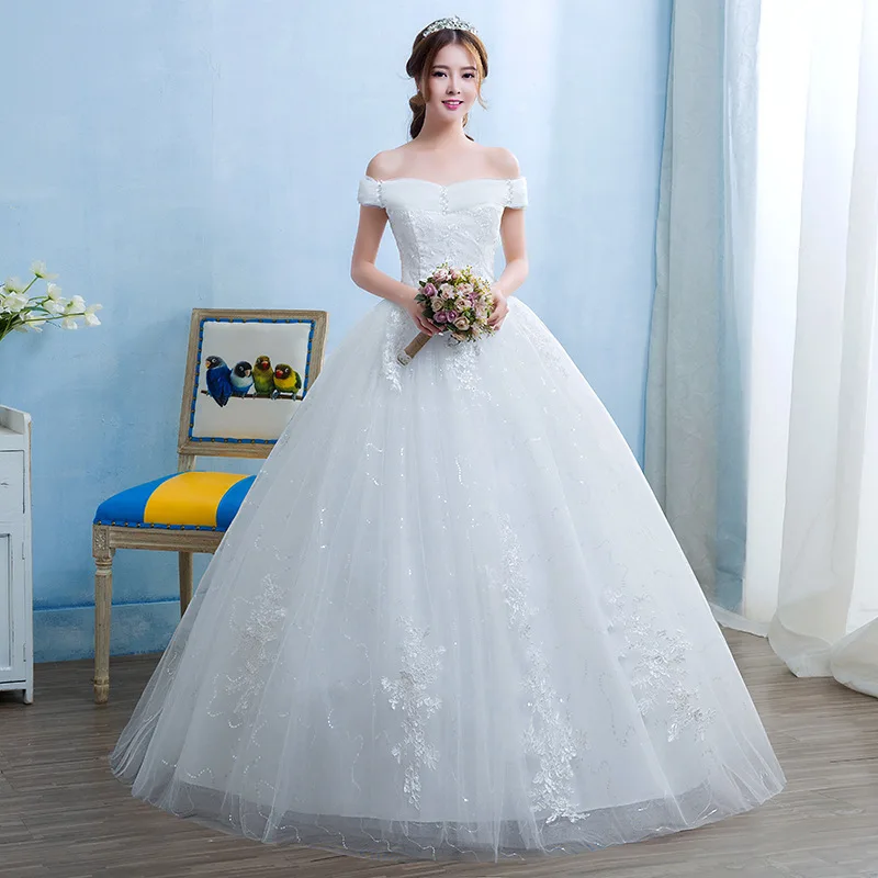 #Special Offers Elegant Borduren Wit Trouwjurken Baljurk V-hals Uit De Schouder Tiered Formele Bruid Jurken Vestidos De Novia 2020 #Special Offers Elegant Borduren Wit Trouwjurken Baljurk V-hals Uit De Schouder Tiered Formele Bruid Jurken Vestidos De Novia 2020