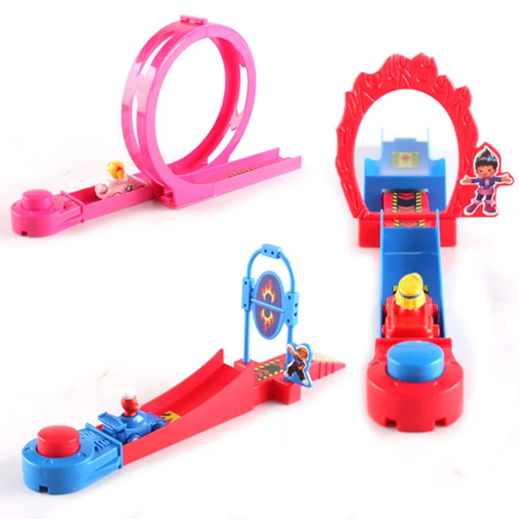 

New magic track flexible assembled railway racing model railway magic truck boalback track car set DIY children's toy gifts