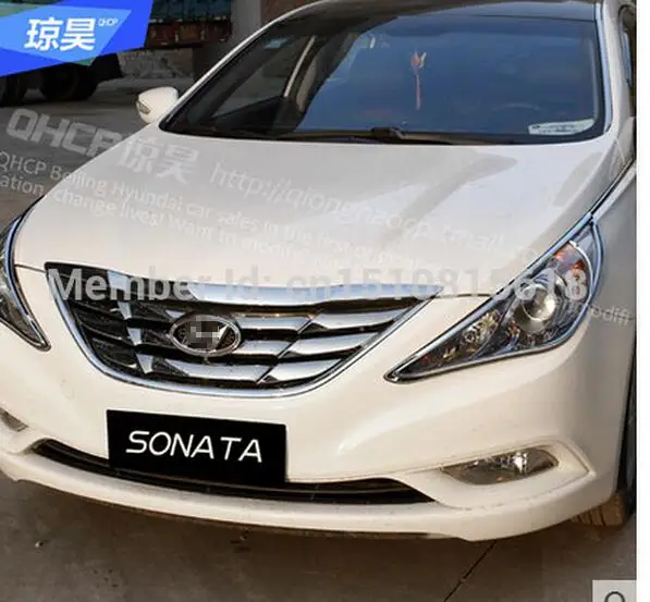 2010-2013 для hyundai Sonata 8 2010-2013 для hyundai sonatachrim передняя фара крышка планки 2 шт