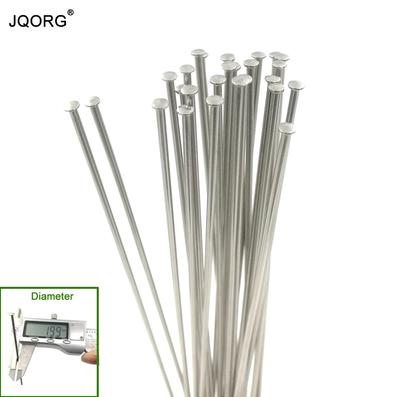 Straight Pull Spokes 304 Stainless Steel Diameter 2