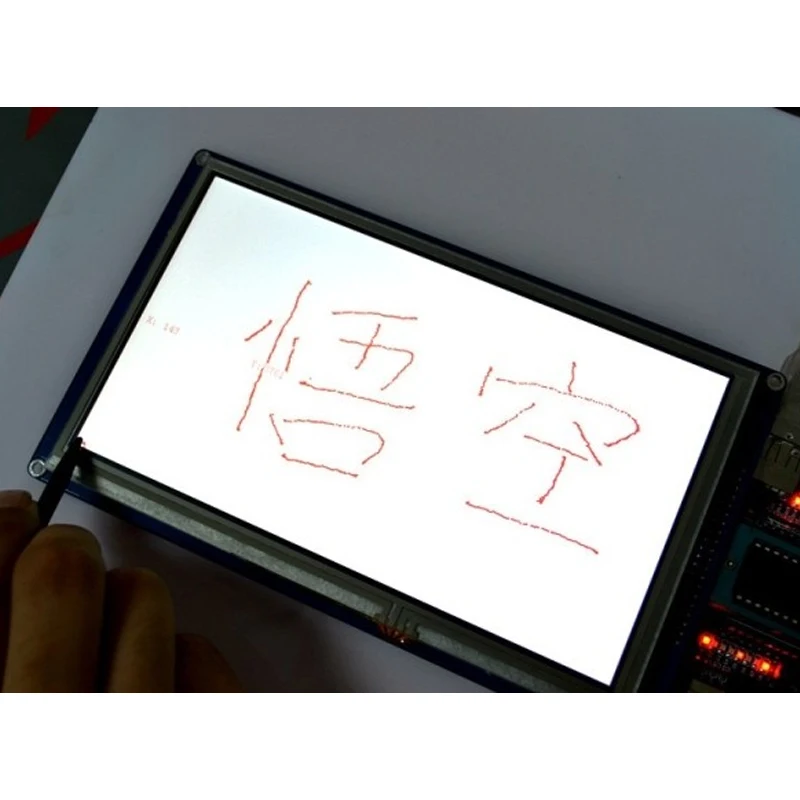 Новая Горячая 7 дюймов TFT LCD сенсорная панель 800*480 модуль дисплея SSD1963 NV99 |