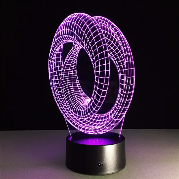 Magical Optical Illusion 3D Mood Lamp 6