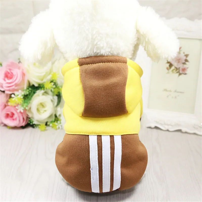 Cartoon Cheap Dog Clothes For Small Dogs Winter French Bulldog Jacket Dog Costume Chihuahua Puppy Hoodies Pet Clothes