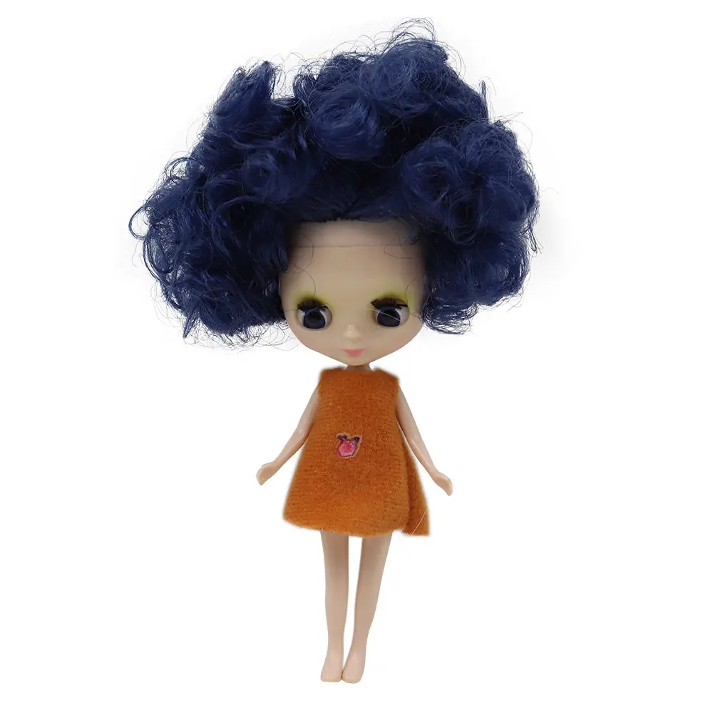 DBS bjd Mini blyth doll Latest explosion head cute doll nude 11cm doll girl gift toy  8