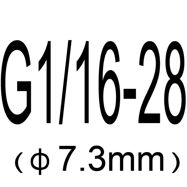 Твердосплавное растягивающее сверло G1/16, G1/8 G1/4 G3/8 G1/2 G3/4 твердосплавное сверло с круглой формой - Цвет: 7.3mm