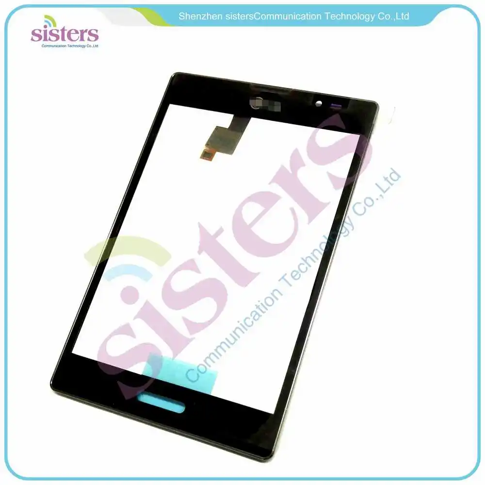

Black White Touch Screen Digitizer Panel With Frame Replacement For LG Optimus Vu II 2 4G LTE F200 Free Shipping