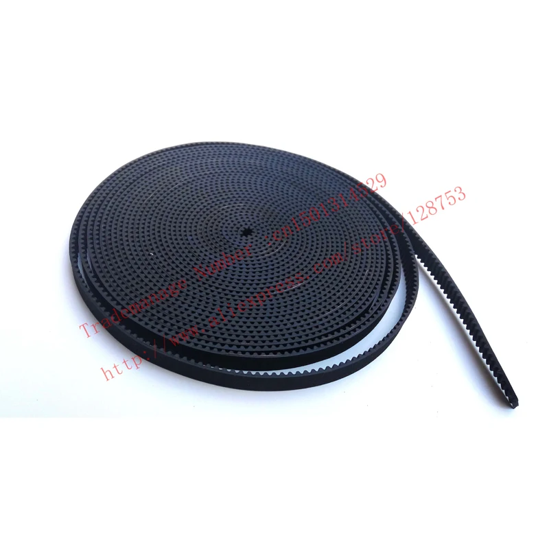 

5 Meters GT2 timing belt width wide 10mm Rubber 2GT-10mm for 3d printer CNC 2GT timing belt pulley High Quality free shipping