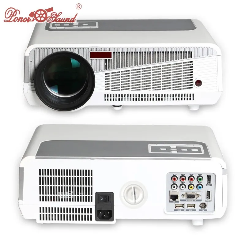 

Free Shipping Newest Full HD 1080P 5500Lumens Android4.4 3D Projector Perfect For Home Theater Projector Wifi LCD TV LED-86+WIFI