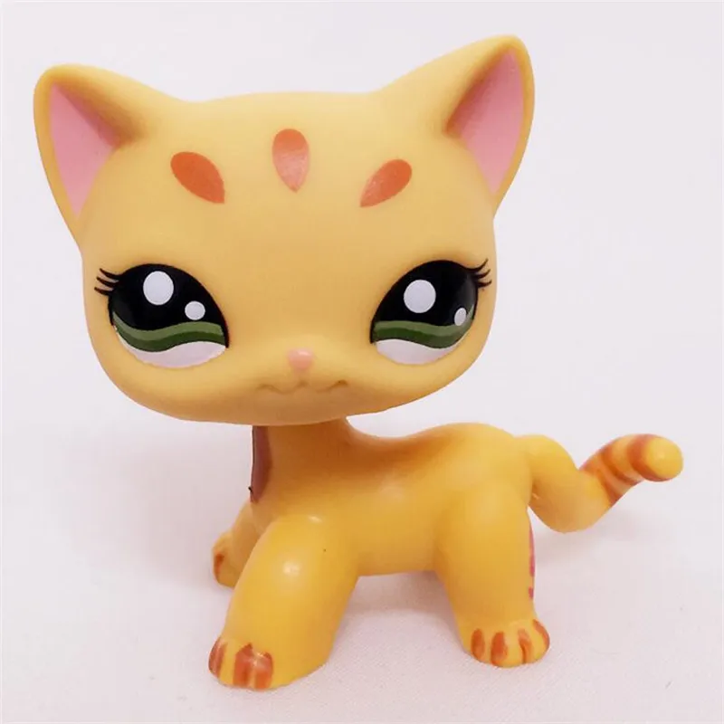 LPS Pet Shop милые короткие волосы кошка игрушки Грейт Дэйн колли Собаки ПВХ экшн