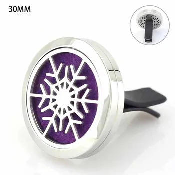 

Essential Oil Perfume Locket Tree of life Car diffuser Vent Clip Pendant Magnetic Random Send Oil Pads as Gift