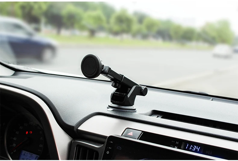 Универсальный автомобильный держатель для телефона на приборную панель, лобовое стекло, магнитное крепление для телефона, автомобильное крепление для iPhone, автомобильный Мобильный держатель для смартфона, Voiture