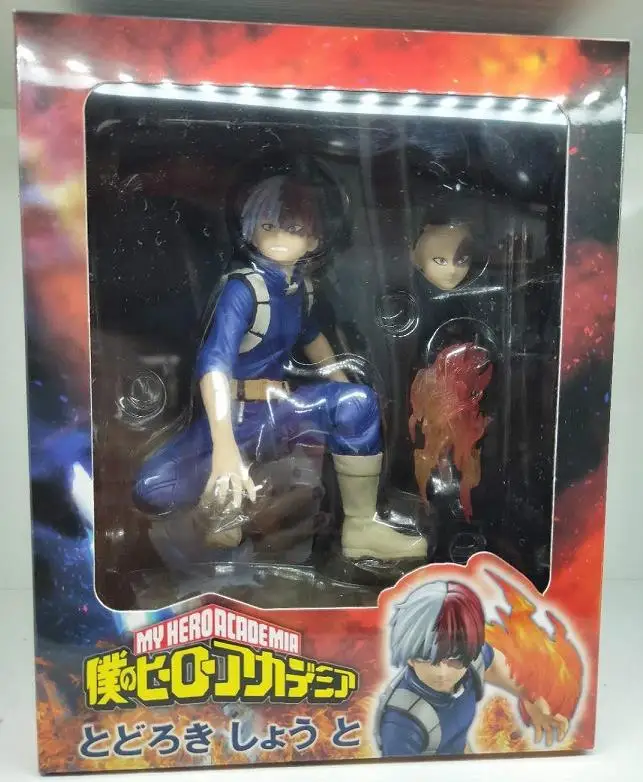 16 см My Hero Academy Todoroki Shoto Фигурки игрушки куклы Рождественский подарок с коробкой