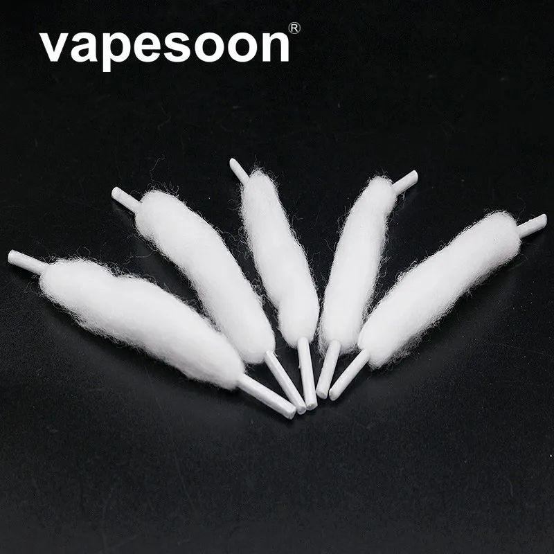 

10pcs e-Cigarette Bravo Cotton Pure Organic Cotton for Vape Vaporizer Rebuildable DIY RDA RBA Atomizer Coil Wick