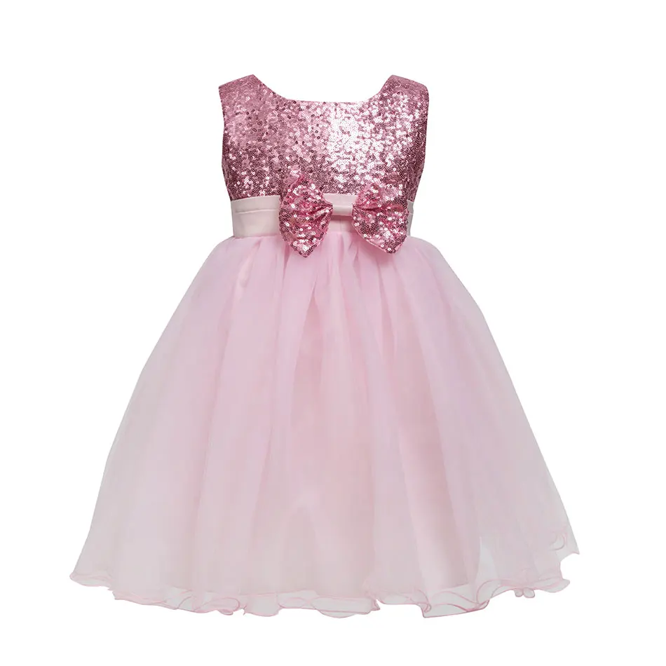 Girl Dress for Wedding Birthday Party Pageant Pink Fluffy Tulle Dress ...