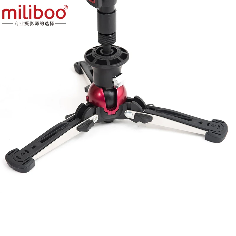 Miliboo MTT705AS камера монопод алюминий Портативный жидкости головка для видеокамеры/DSLR стенд профессиональный видео штатив 7" Максимальная высота