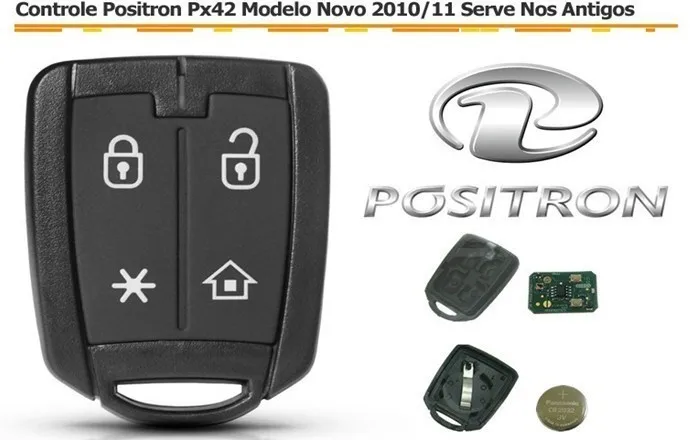 

Brazil Positron Car Remote Control with HCS300 chip Rolling Code frequency 433.92 remote ccontrol duplicator