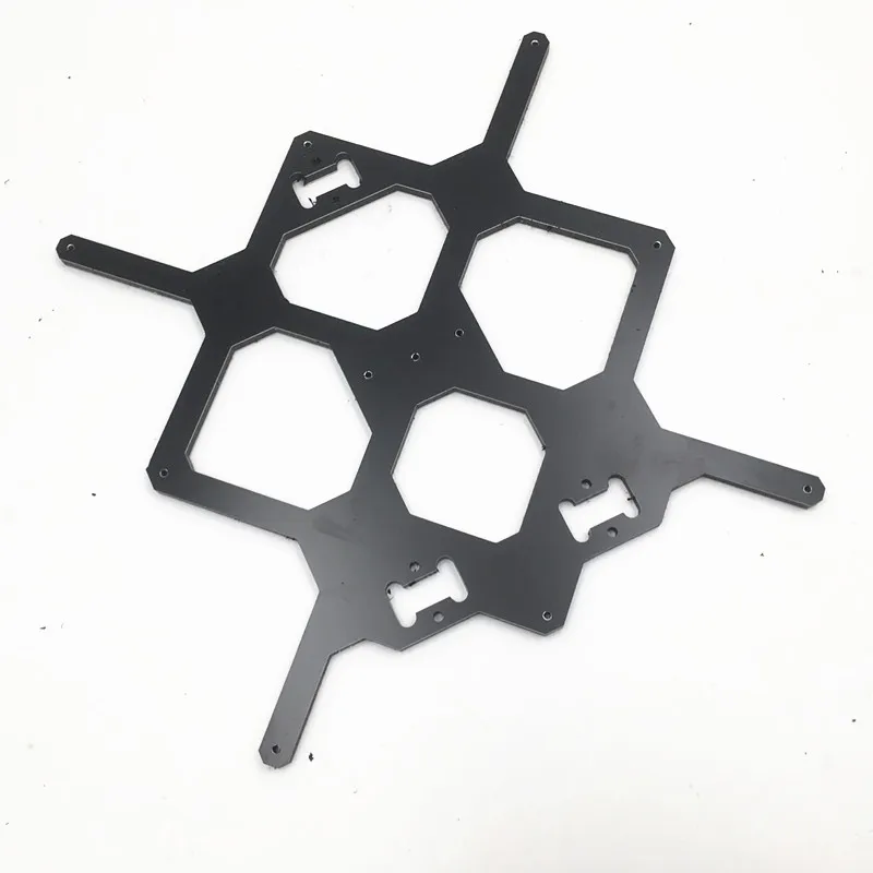 Cena Funssor Reprap Prusa i3 MK3 rama DIY MK3 i3 Aluminium kompozyt pojedynczy arkusz rama 6mm melamina Prusa i3 akcesoria do drukarek 3D