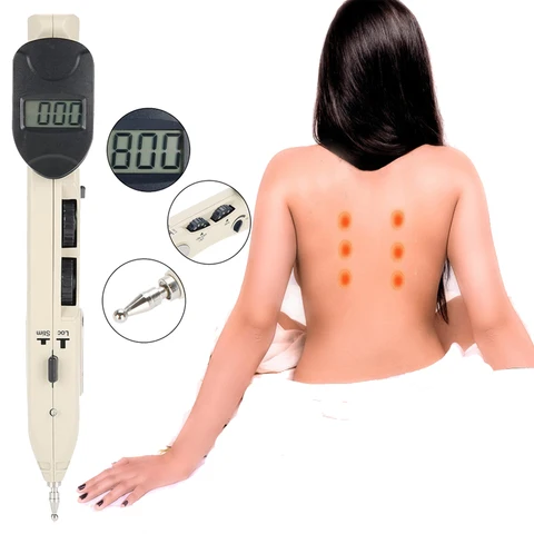 Digital de Cuidados de Saúde Cuidados de Saúde Dispositivo de Massagem Corporal Instrumento Acupuntura Eletrônico Pulso Ferramenta 110-240 v