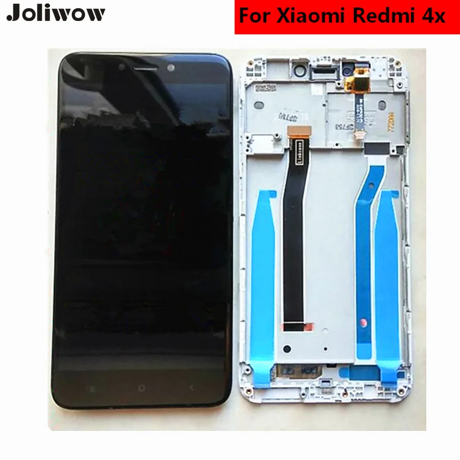 

tested! For Xiaomi Redmi 4X LCD Display+Touch Screen+frame+Tools Digitizer Assembly Replacement
