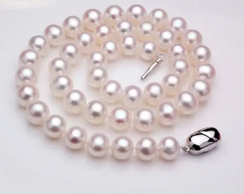 

Free Shipping >>HUGE RARE GENUINE AAA 11-12mm WHITE SOUTH SEA AKOYA PEARL NECKLACE 18