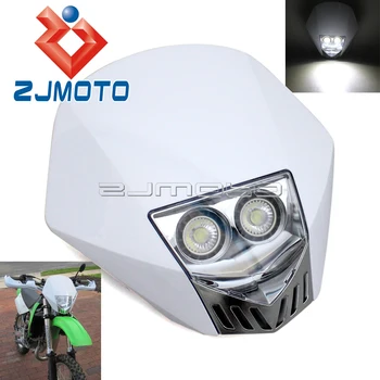 

Motorcycle LED Headlight Fairing Off Road Headlight Enduro For KTM MX XC EXC CRF WRF KXF SXF DTR CR SX KLX KX YZF YZ DRZ RMZ