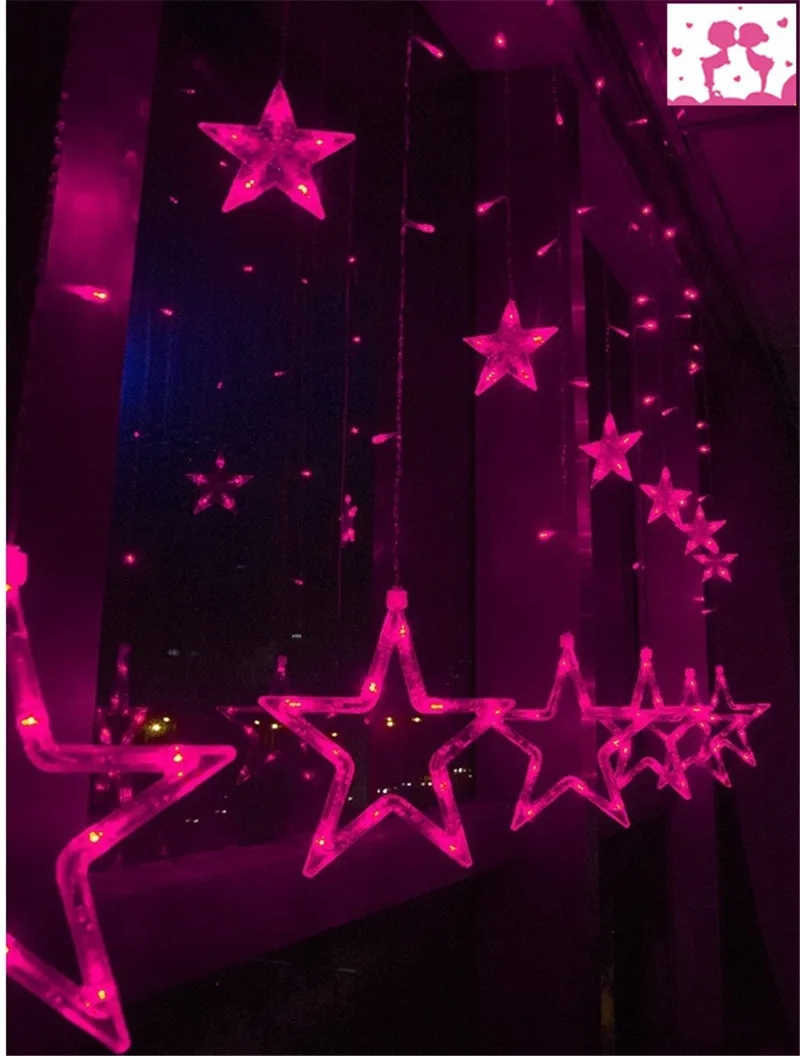 

2m x 1m LED Light for chritsmas Decoration Drape Lights for Party Wedding Curtain Light free shipping