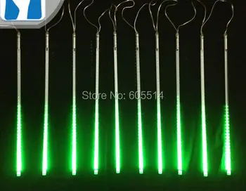 

[Seven neon]Free shipping green AC110-220V 3meters 10pcs/set 20W 50cm long 60leds/pcs 3528led smd led meteor tube light