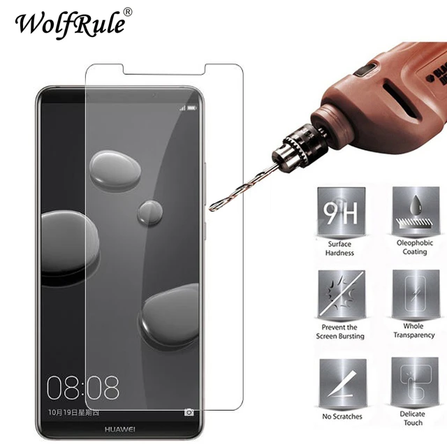 

2PCS Glass Huawei Mate 10 Pro Screen Protector Tempered Glass For Huawei Mate 10 Pro Glass Mate 10 Pro Film Anti-Scratch 6.0"
