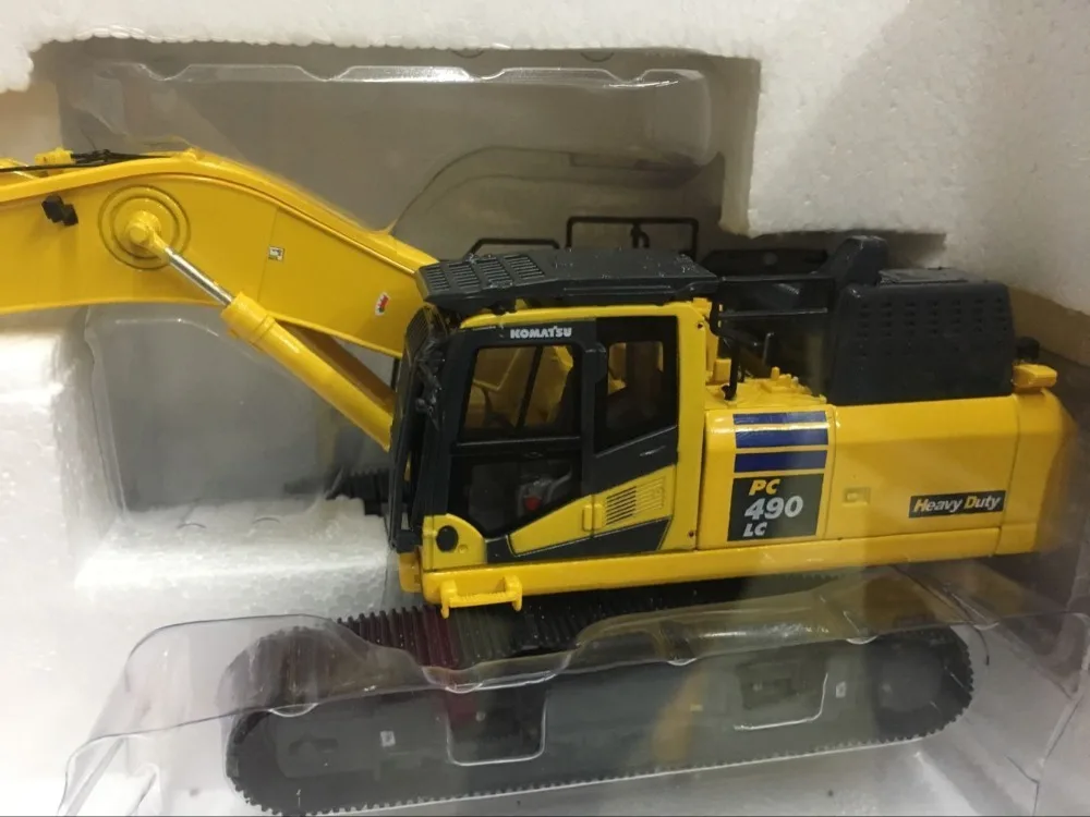 UH8120 литья под давлением модель Komatsu PC490LC-11 Гидравлический Экскаватор строительная машина игрушка для украшения, коллекция, подарок