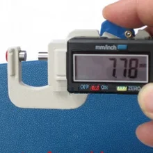 0-25,4 мм цифрового отображения измеритель толщины бумаги компас калибратор толщина ткани метров пленки циферблат