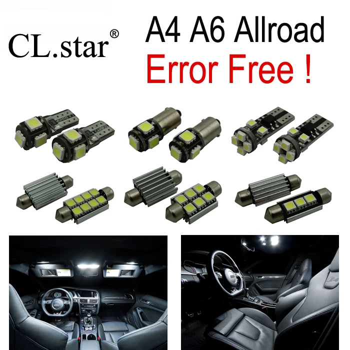 Us 25 15 26 Off 19pc X Canbus Error Free For Audi A6 Allroad Quattro 4gh 4gj Led Interior Light Kit Package 2012 In Signal Lamp From Automobiles