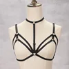 Cheapest Body Cage Bondage Harness Women Sexy Lingerie 90s Black Body Harness Belt Gothic Crop Tops Cage Bralette Fetish Harness ► Photo 3/6