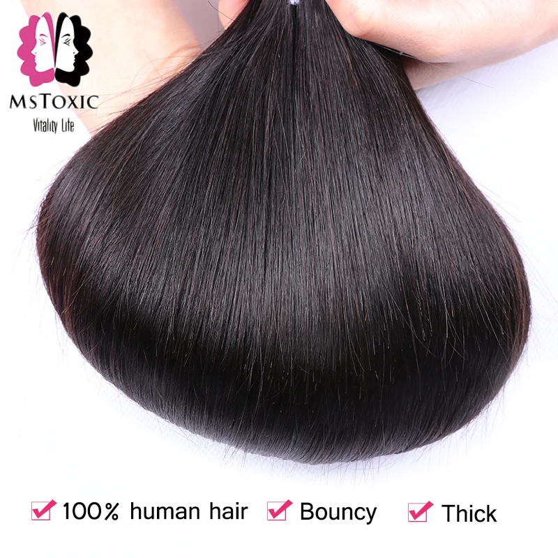 straight human hair bundles (2)