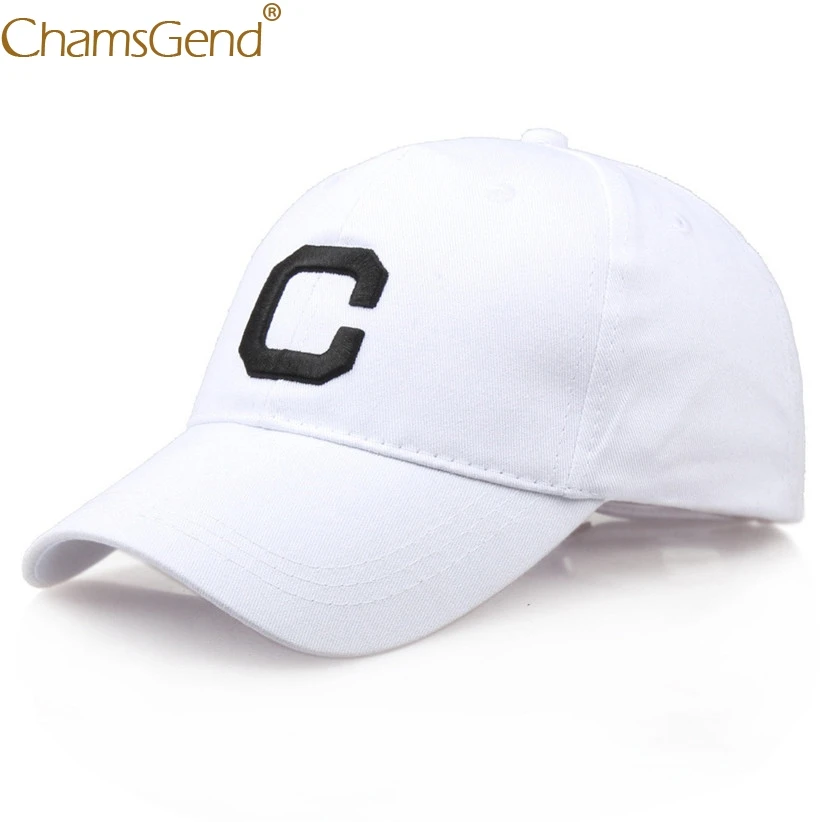 Вышитые буквы C летние бейсболки для женщин и мужчин хип-хоп Регулируемая шляпа 80622 Прямая поставка