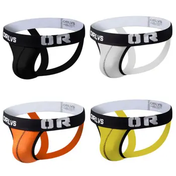 

2020 Sexy mens mesh sports briefs backless jockstrap underwear lingerie
