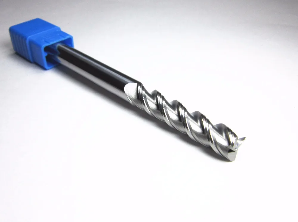 8mm HRC45 4 flute 150MM long shank Carbide End Mill milling cutter CNC machine