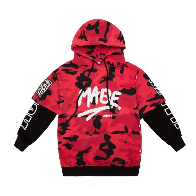 Camouflage Printed Hoodie Pants Set Children's Hip-hop Street Dance Suit Clothing Jazz Hip Hop Costumes for Kids Boys and Girls 5