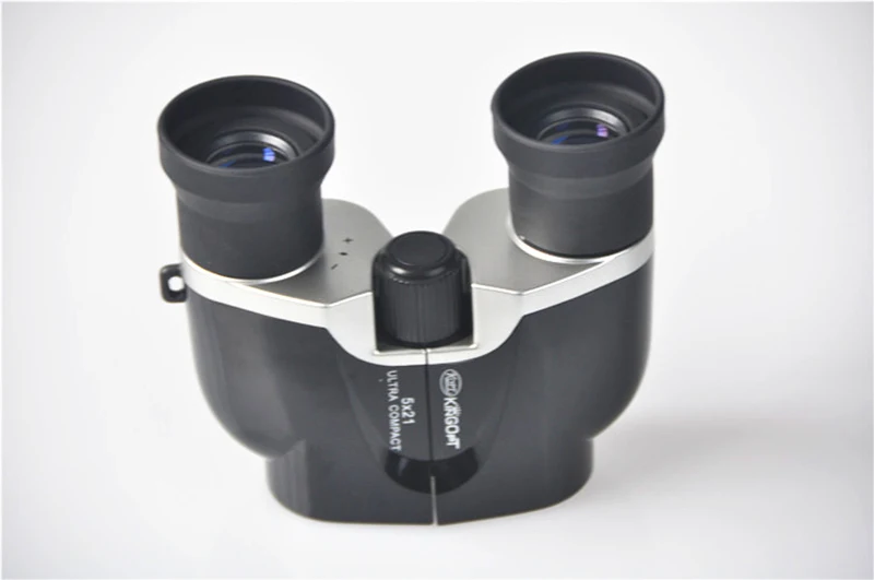 KINGOPT 5x21 Бинокль Профессиональный Мощный оптическое покрытие металлические трубки Бинокулярные Телескопы для туризма наблюдение за птицами