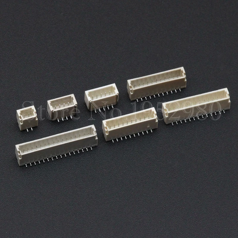 Вертикальный разъем SH1.0 SMD коннектор с шагом 1 0 мм 2/3/4/5/6/7/8/9/10/11/12P Штекерный