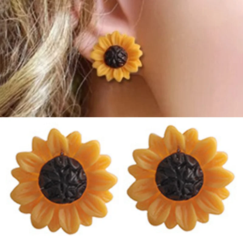 Earrings Sunflower 2025